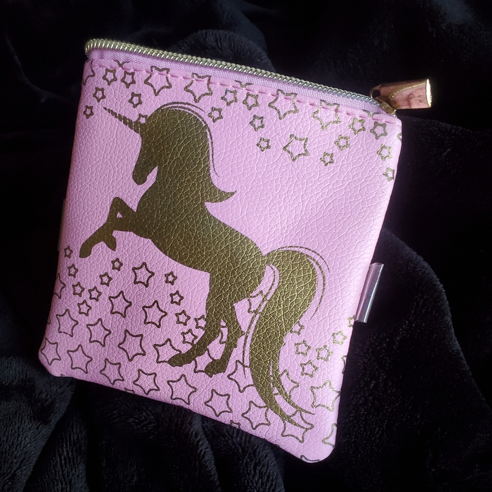 Small makeup/feminine product/etc. pouch